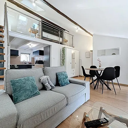 Appartement Le Cosy De Stan - Duplex Pour 2pers - Centre Gare Nancy